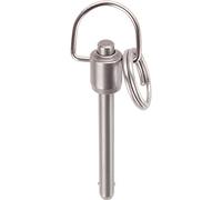 HALDER 4213.B22 - Boulon de verrouillage à bille - Acier inoxydable passivé - Diamètre nominal : 1/4"