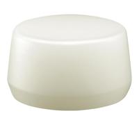 Halder – Embouts BASEPLEX 3988.030 – Nylon blanc – Ø 30 mm