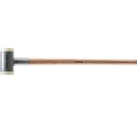 HALDER Fléau, sans rebond, avec manche en hickory, Ø 100 / 6,5 kg, nylon