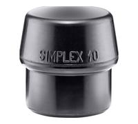 Halder HALDER Embout en caoutchouc toilé pour maillet à frappe amortie SIMPLEX, pièce 40 mm Quantité:1