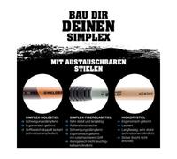 Halder HALDER Embout en super plastique pour maillet à frappe amortie SIMPLEX, pièce 30 mm Quantité:1