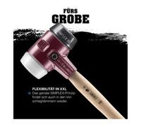 Halder Halder Marteau-pilon Simplex 80mm métal tendre Quantité:1