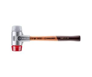 Halder Halder Schonhammer Simplex alu 50 mm TPE-milieu/plastique Quantité:1