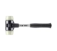 Maillet HALDER SIMPLEX Nylon avec boîtier en fonte malléable renforcée et manche en fibre de verre - D=50 mm - 3708.050
