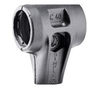 Halder Boîtier SIMPLEX 3711.040 – en fonte malléable renforcée Ø 40 mm