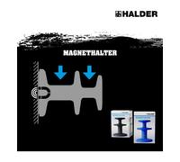 Halder Halder Support magnétique bleu Quantité:1
