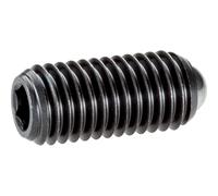 HALDER Lot de 10 pièces de pression à ressort, avec boule et six pans creux/acier, force de ressort standard | d1 = M3 | 22030.0003