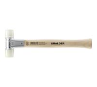 HALDER Maillet à frappe amortie BASEPLEX longueur 270 mm D. de la tête 25 mm ...