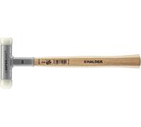 HALDER Marteau de protection SUPERCRAFT 40mm avec 1 tête de rechange. Tête sans rebond, Poids:325 g, Longueur totale:305 mm, Longueur de la tête:105 mm, Ø de la tête:25 mm