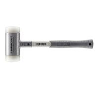 HALDER Marteau de protection SUPERCRAFT 60mm sans rebond avec poignée à 3 composants, poids:1625 g, longueur totale:385 mm, longueur de la tête:145 mm, Ø de la tête:60 mm