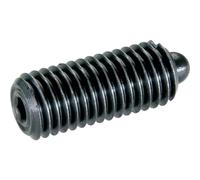 HALDER Pièce de pression à ressort, avec six pans creux/acier automatique, force de ressort renforcée | d1 = M10 | 22060.0110