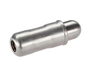 HALDER Pièce de pression à ressort, finition lisse, avec collerette et boulon/douille et boulons en acier inoxydable | d1 = 4 mm | 22080.0104