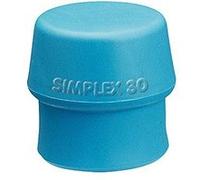Embouts HALDER SIMPLEX TPE souple, bleu - D=50 mm - 3201.050
