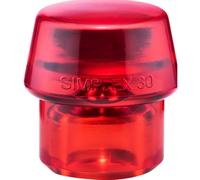 Embouts HALDER SIMPLEX Plastique, rouge - D=30 mm - 3206.030