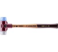 Halder SIMPLEX 3013.030 Marteau à métal Manche ergonomique, mi-dur, souple 340 g 295 mm 1 pc(s)