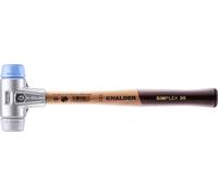 Halder SIMPLEX 3113.030 Marteau à métal Manche ergonomique, mi-dur, souple 185 g 295 mm 1 pc(s)