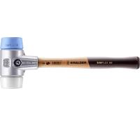 Halder Maillet amorti SIMPLEX – 405 mm – Ø 60 mm – Manche bois, superplastique