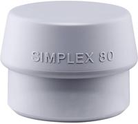 Embouts HALDER SIMPLEX TPE moyen, gris - D=80 mm - 3203.080