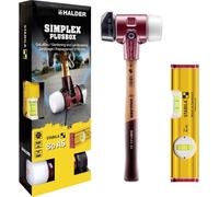 Halder SIMPLEX-Plusbox Galabau 3027s024 Marteau à métal mi-dur, souple 1880 g 157 mm 2 pc(s)
