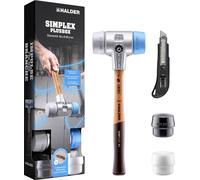 Halder SIMPLEX-Plusbox Starterkit Alu 3113s004 Marteau à métal souple, mi-dur 1430 g 155 mm 1 pc(s)