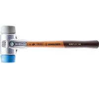 HALDER Simplex Schonhammer Boîtier ALU Tête TPE bleu / gris 3113 divers. Tailles, Halder diamètre:60