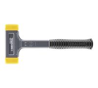 Halder SUPERCRAFT 3380.045 Marteau à métal Manche ergonomique, mi-dur 1000 g