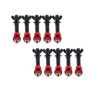 Halearo Abreuvoir à Tétons de Lapin Durable, 10 Pièces, pour Fermes Modernes, Système D'approvisionnement en Eau Mordante pour Lapins, Poulets, Canards, Oies, 5,6x5,5x2cm