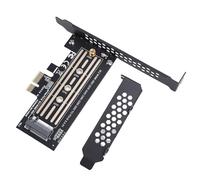 Halearo Adaptateur Blazing Fast 32 Gbit/s M.2 NVMe vers PCIe X4 5.0, Solution de Mise à Niveau SSD Efficace pour Cartes Mères, 10, Prise en Charge 11