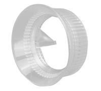 Halearo Anneau de Dosage de Poudre de café, Facile à Utiliser, pour Pot Moka à Simple et Double Valve, Matériau PC (Transparent Pour Six 300ml)