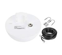 Halearo Antenne Satellite à Mât Fixe pour Iridium 9500 9505 9505A 9555, Utilisation Automobile Marine, Matériau ABS Durable, Câble de 5m