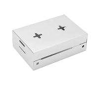 Halearo Boîtier de Protection en Alliage D'aluminium de qualité Supérieure pour 4B, Boîtier de Refroidissement Rapide avec Dissipateur Thermique pour Scène Applicable Facile à Installer, Argent, 9 X
