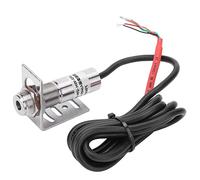 Halearo Capteurs de Température Infrarouges sans Contact Sonde de Mesure Sensible en Acier Inoxydable pour Usage Alimentaire et Industriel 0-800 ℃, Sortie 420 MA (Style court 0~1000)