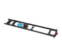 Halearo Châssis en métal RC, pièces d'amélioration durables de haute simulation pour voiture B16R 1 RC, alliage d'aluminium, 76 mm x 405 mm (#1)