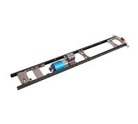 Halearo Châssis en métal RC, pièces d'amélioration durables de haute simulation pour voiture B16R 1 RC, alliage d'aluminium, 76 mm x 405 mm (#2)