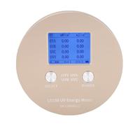 Halearo Compteur D'énergie Ultraviolette, Haute Précision, Double Bande, UVA, UVB, Mesure de Puissance pour les Processus de Durcissement, Alliage D'aluminium