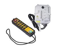 Halearo Contrôleur de Levage avec 12 Boutons et Indicateur LED pour équipement Industriel, Utilisation de Grue, étanche et Résistant à L' (220V)