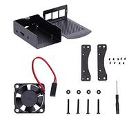 Halearo Coque de Refroidissement en Alliage D'aluminium pour 2 3 B+, Grande Zone de Dissipation Thermique, Conception Anti-poussière, Facile à Installer, Adaptée aux Projets de Bricolage à