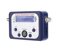 Halearo Détecteur de Signal Satellite Numérique Portable avec écran LCD pour Une Détection Facile du Signal Matériau ABS adapté à Tout Voyage en Plein Air