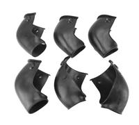 Halearo Doublures de Table de Billard, Ensemble de Doublures de Poche Lisses et Durables pour Les Amateurs de Neuf Balles, en Plastique, 6 Pièces
