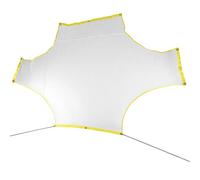 Halearo Filet de Rebond de Football pour L'entraînement des Jeunes, Tissu de But en de Polyester Durable pour Le Développement des Compétences de Football, Idéal pour Les Coups Francs et Les