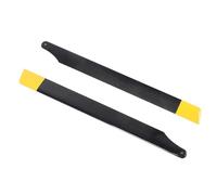 Halearo Jeu de Pales de Rotor Principal D'hélicoptère RC, Conversion de Puissance Efficace pour Flywing BELL206 et UH1 en Plastique 2 Pièces