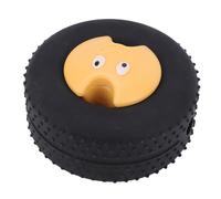 Halearo Jouet Interactif de Distribution de Friandises pour Chiens, Conception de Pneu en Silicone, Mangeoire Lente pour Chiens avec Puzzle de Friandises pour Le Contrôle des Portions