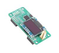 Halearo Kit D'affichage LED Efficace pour Module de Point D'accès UHF VHF MMDVM pour Intégration du Système P25 D Star pour RPi (Vert, 1 Module de Point D'accès, 1 antenne) pour Amateurs