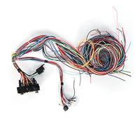 Halearo Kit de Faisceau de Câbles 12 V avec 21 Circuits, Longs Fils à Code Couleur pour Applications Automobiles Universelles, Matériau en Cuivre et ABS