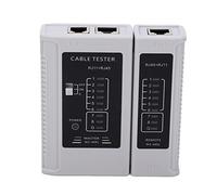 Halearo Kit de Testeur de Câble Réseau Professionnel avec Pince à Sertir, Sac de Rangement, Connecteur RJ45 RJ11 RJ12, Ensemble D'outils Ethernet Multifonctionnel pour la Maison, le