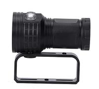 Halearo Lampe de Poche LED étanche pour Plongée Sous-marine, Super Lumineuse, pour Plongée, Camping, Randonnée, 80m, IP68, Alliage D'aluminium (B11)