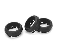 Halearo Lot de 3 Couvercles de Garniture de Bouton de Climatisation, Anneaux Décoratifs élégants pour 4/Sport, Plastique Durable, Installation Facile