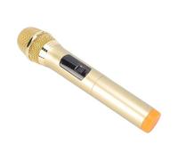 Halearo Microphone Portable sans Fil 2.4G, Réduction du Bruit de Fond, Récepteur USB pour Haut-Parleur de Chanteur, karaoké, Micro à Bobine Dynamique