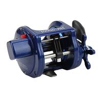 Halearo Moulinet de Pêche avec Compteur de Ligne et Siège de Roue en Alliage Solide pour la Pêche en Mer, Rapport de Vitesse 3.6:1, Résistance 7/14 (JBC9000L)