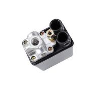 Halearo Pièces de Rechange de Commande de Commutateur de Compresseur D'air pour une Gestion Efficace de la Pression avec Fonction de Contrôle Automatique, Noir 1x (Noire)
